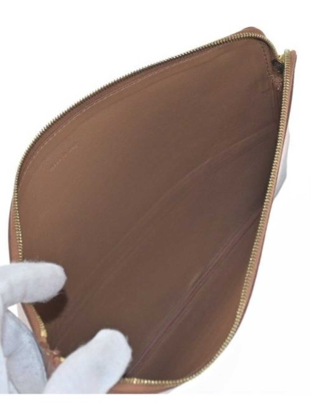 Celine Clutch Leather Black Brown - Picture 3 of 8